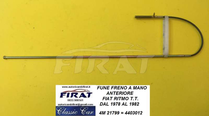 FUNE FRENO A MANO ANTERIORE FIAT RITMO (21799)